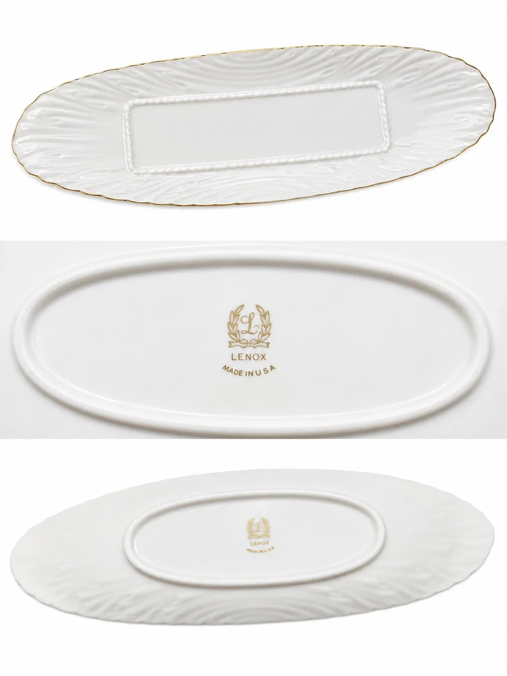 Lenox Mansfield Butter Dish